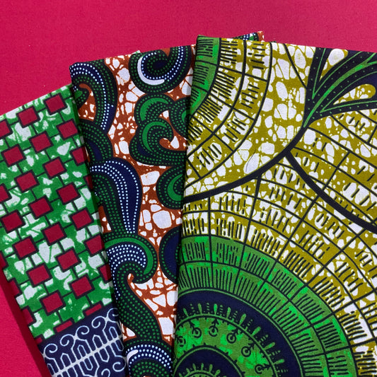 Edidiong Bundle: 3 Half Yard & Fat Quarter Bundles