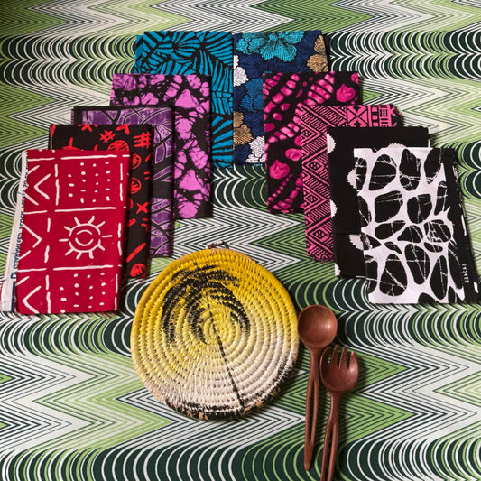 Efeti Bundle: 10 Fat Quarters of African Textile Richness