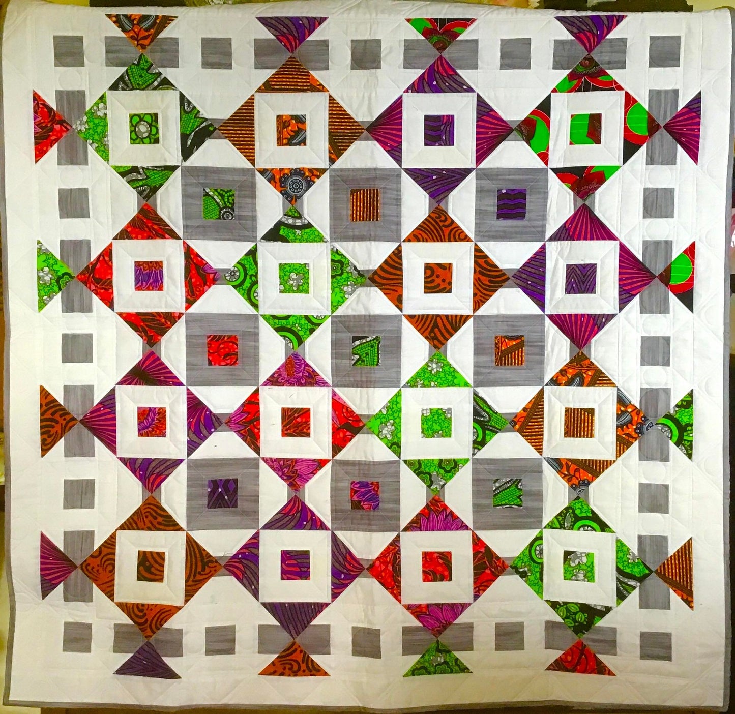 Kit ONLY For Duet Table Runner/Quilt Workshop by Sue Griffiths